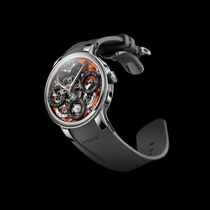 MB&F Legacy Machine Perpetual Evo Orange Watch