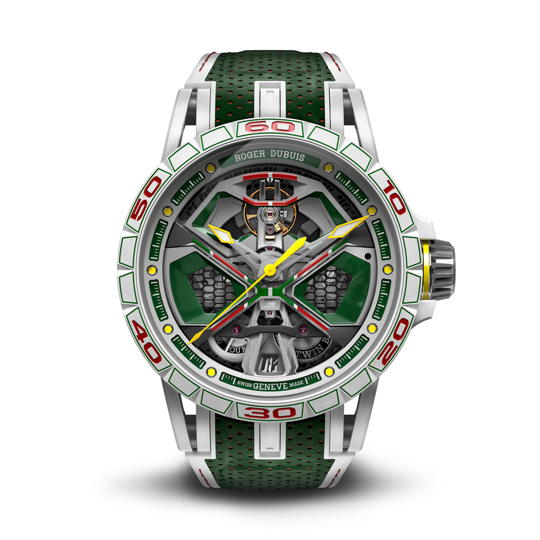 Roger Dubuis Excalibur Spider Huracán White MCF Watch