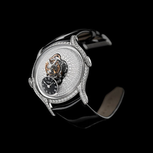 MB&F Legacy Machine FlyingT Pavée White Gold Watch