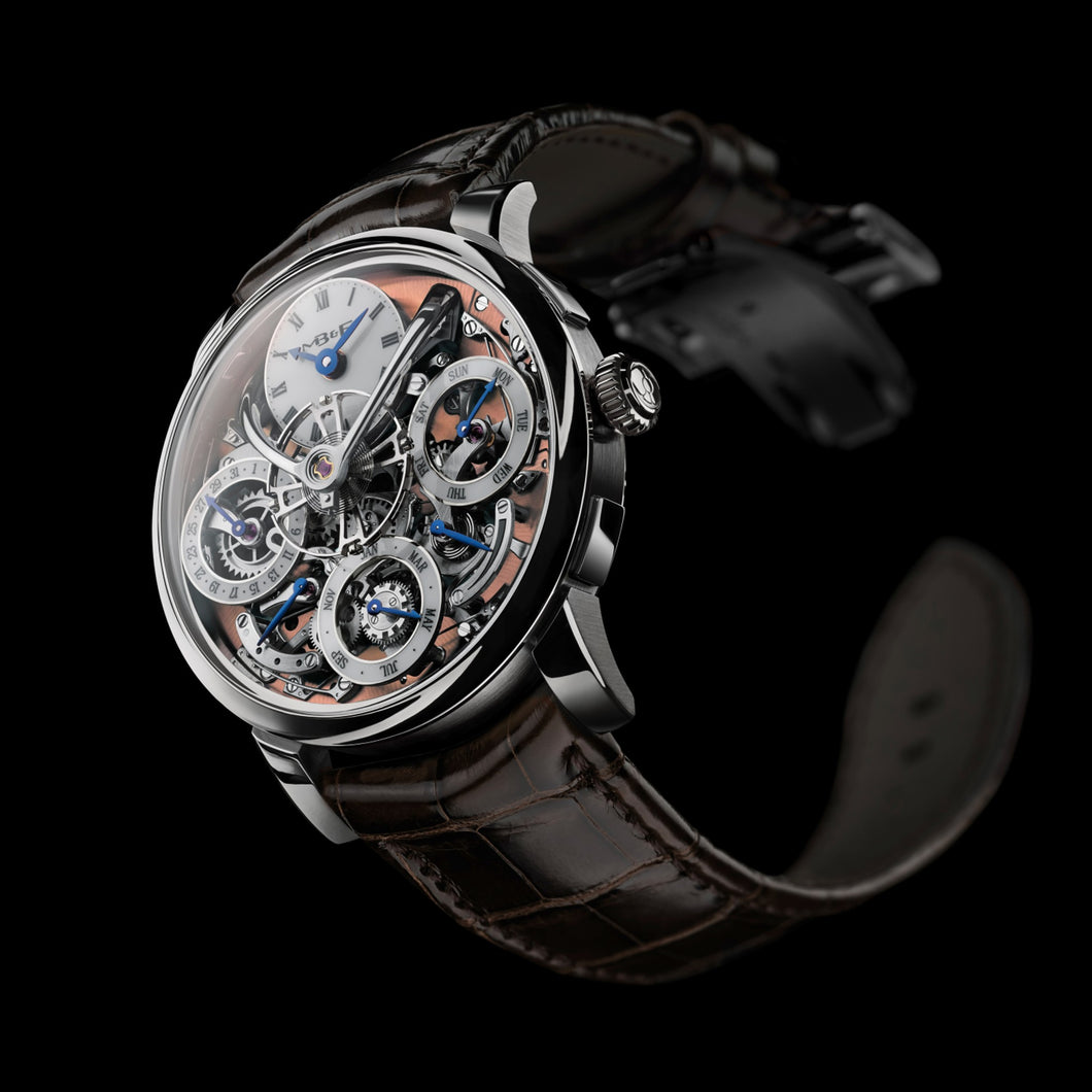 MB&F Legacy Machine Perpetual Stainless Steel Watch