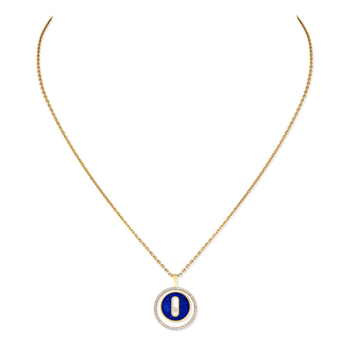 Messika Lucky Move Diamond and Lapis Lazuli Necklace