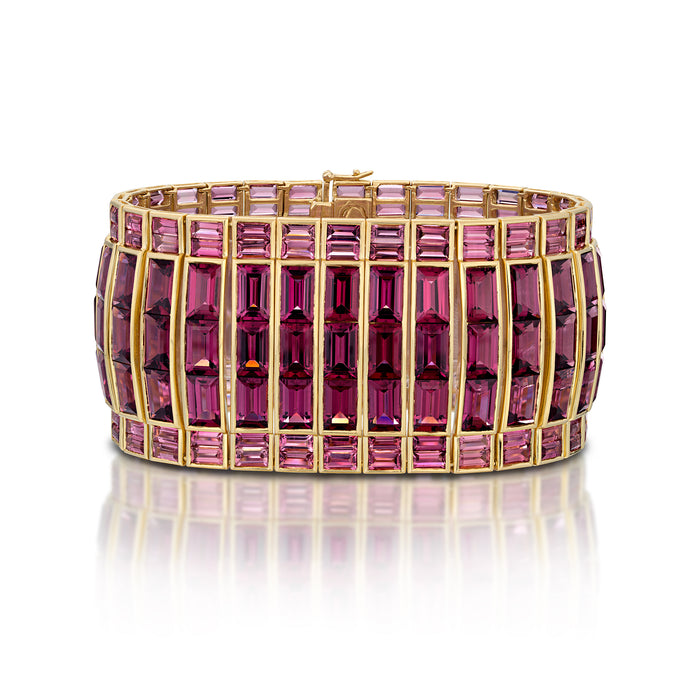 149.11 Carat Pink Tourmaline Bracelet
