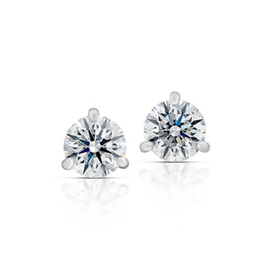 2.10 Carat Diamond Stud Earrings