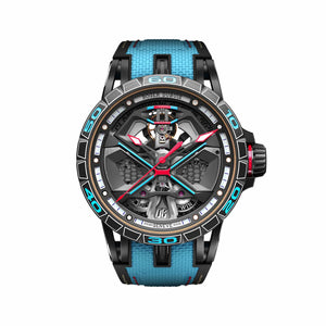 Roger Dubuis Excalibur Spider Huracán Black DLC Titanium Watch