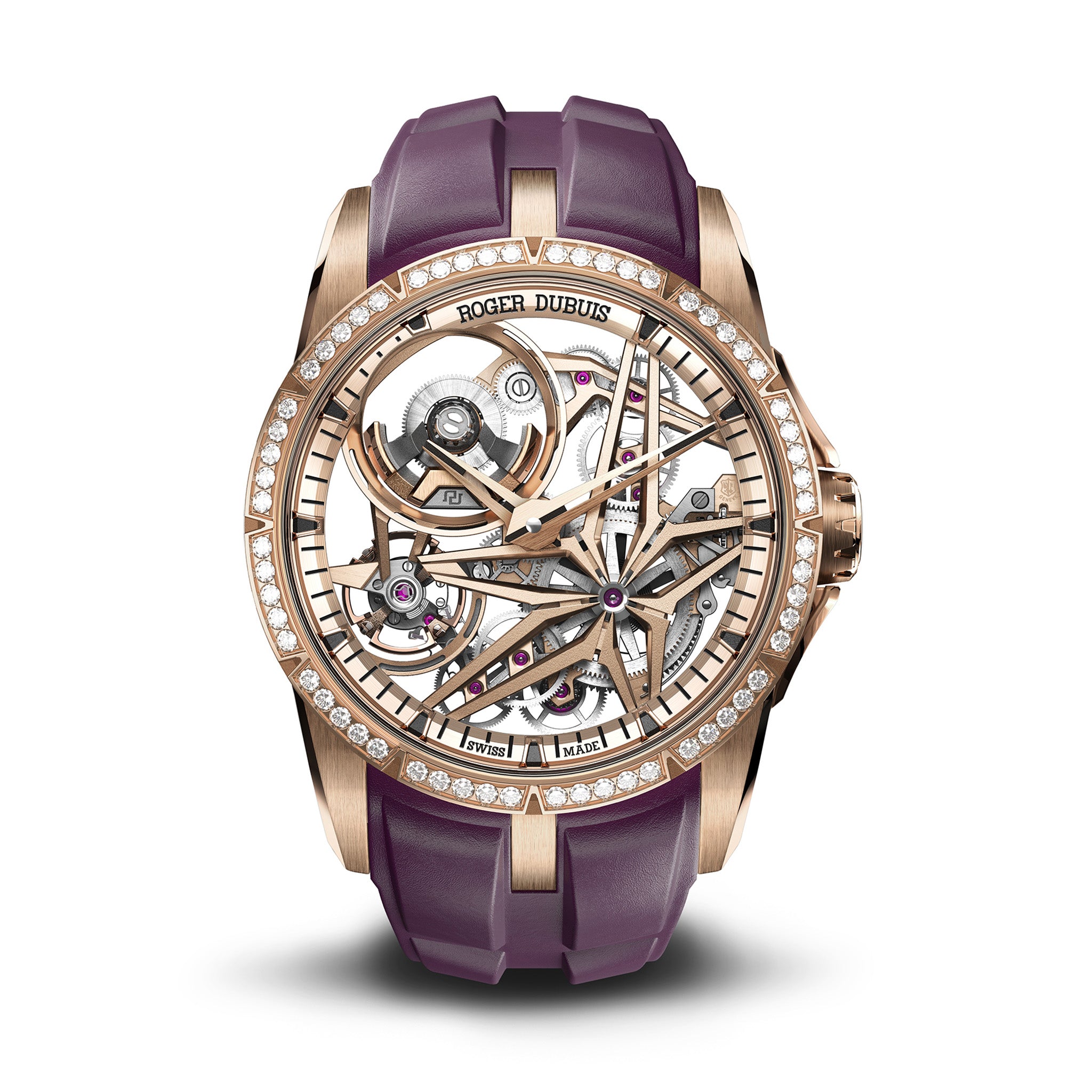 Roger Dubuis Excalibur Monobalancier EON Pink Gold Watch