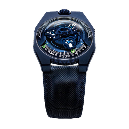 Urwerk UR-100V Blue Planet Watch