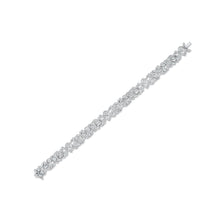 2.50 Carat Diamond Floral Bracelet