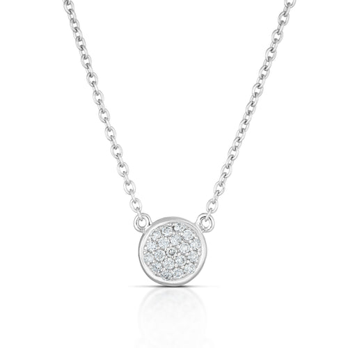 0.23 Carat Reversible Diamond Necklace