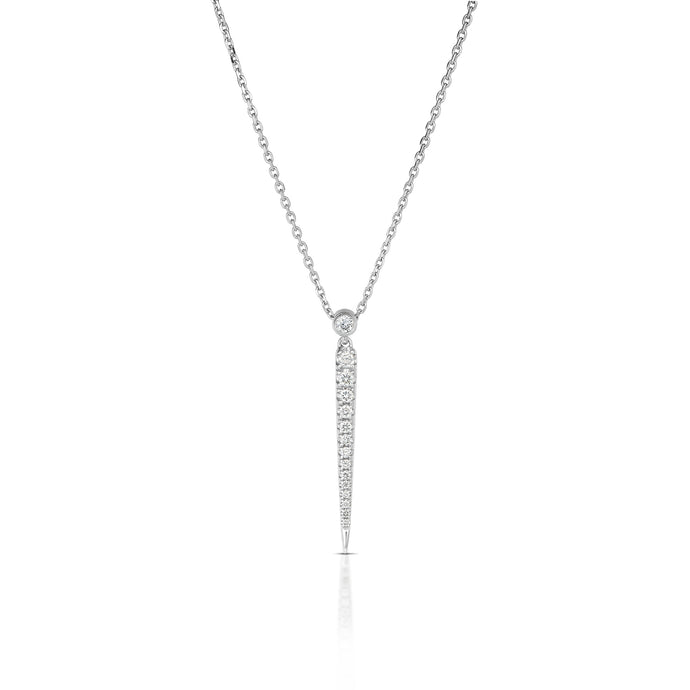 0.20 Carat Diamond Spike Necklace