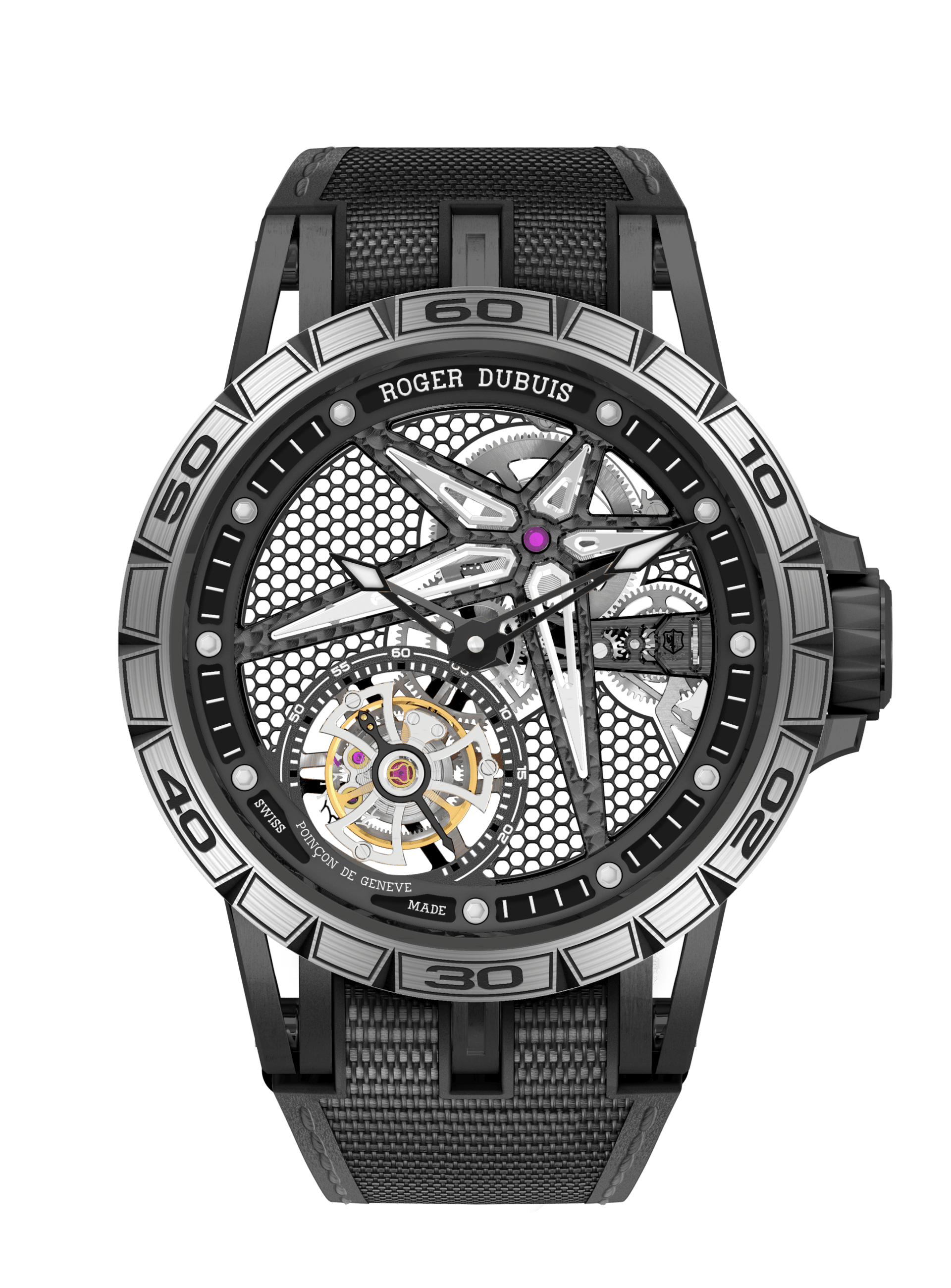 Roger dubuis excalibur best sale spider skeleton flying tourbillon