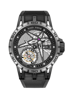 Roger Dubuis Excalibur Spider Flying Tourbillon All Carbon Fiber Watch