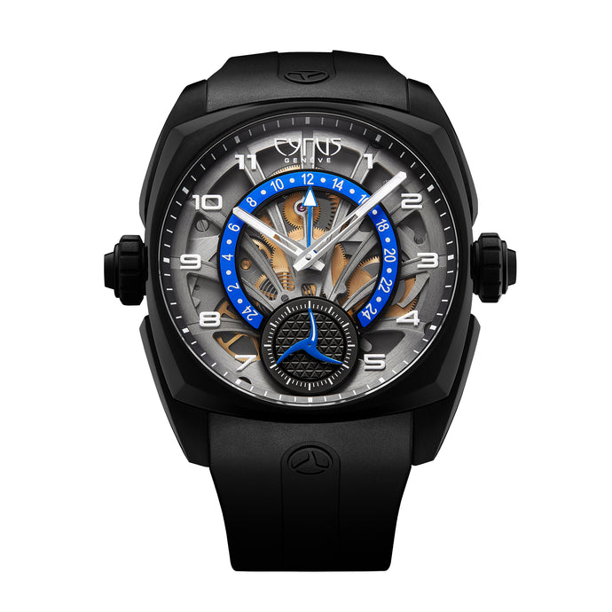 Cyrus Klepcys GMT Retrograde Titanium Watch