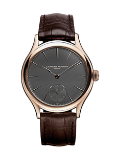Laurent Ferrier Galet Micro-Rotor in Red Gold and Slate Dial with Red Gold Indices Watch